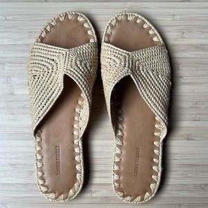 Carrie Forbes Salon Straw Slides